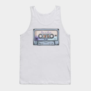 Men at Work Vintage Classic Cassette Tape Tank Top